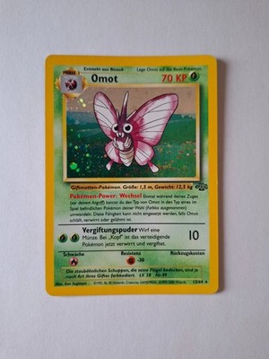 Pokémon Omot 13/64 | Dschungel | 1st Edition | Holo | Deutsch | WotC Vintage EXC