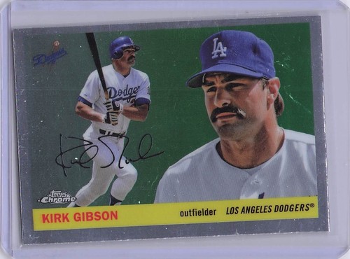 2025 Topps Chrome Platinum Kirk Gibson #496 card
