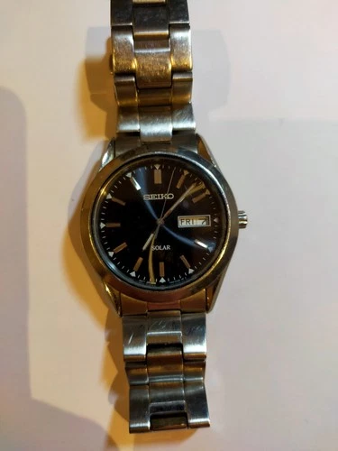 Vintage SEIKO SOLAR 111114 MOVEMENT JAPAN. Problem de Battery Replaced