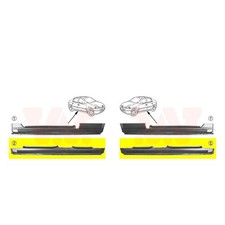 Set Schweller Reparaturblech links rechts für Opel Astra G CC F48_ F08_ F35_ T98