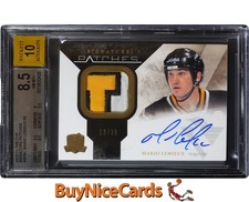 2010-11 Mario Lemieux Upper Deck The Cup Signature Patches Auto /35 #SPML BGS 8