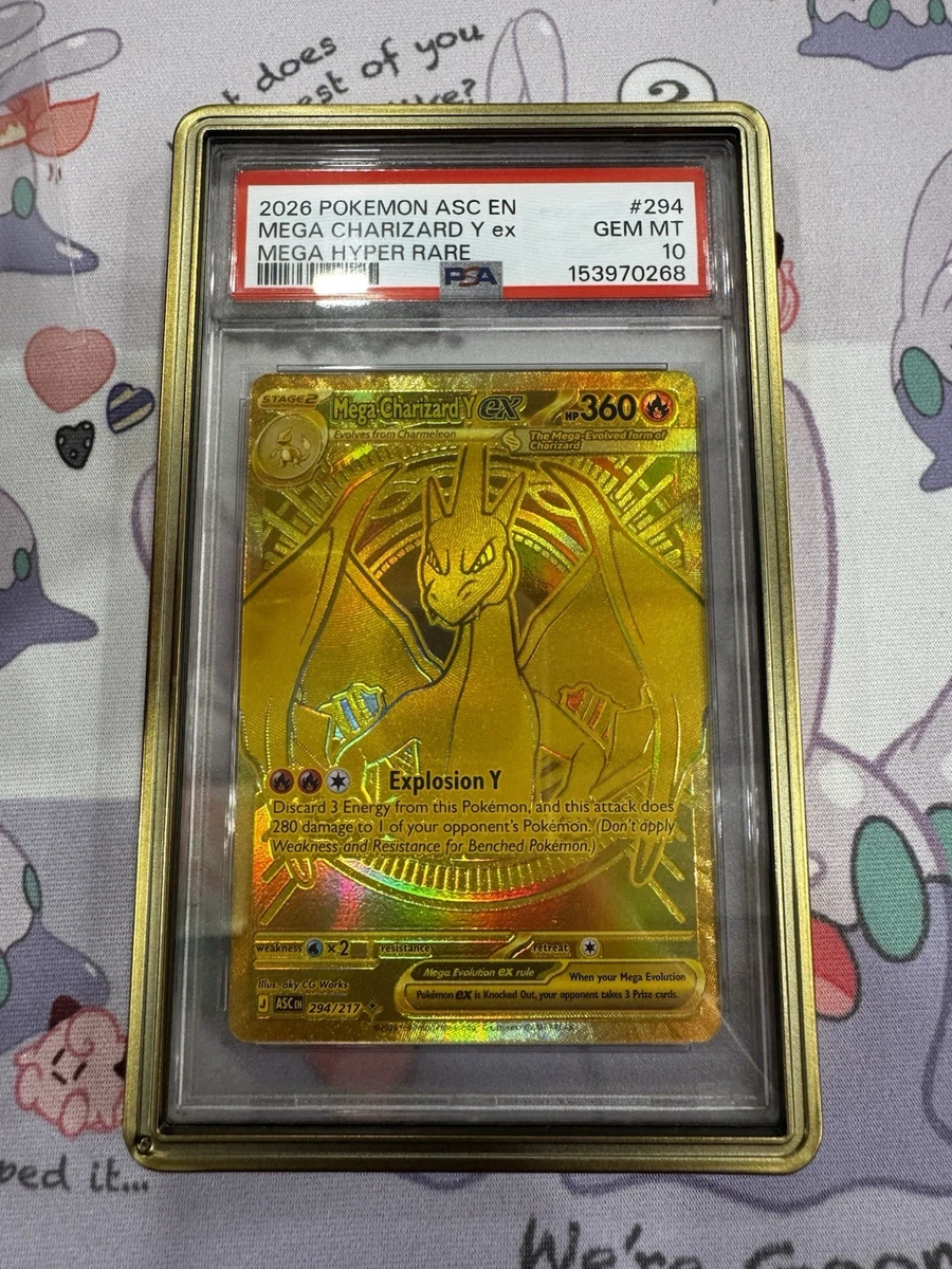 Mega Charizard Y Ex 294/217 Me: Ascended Heroes for sale | eBay