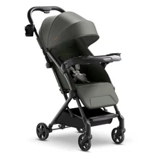 Mompush Lithe V2 Lightweight Stroller + Snack Tray, Ultra-Compact Fold & Airplan