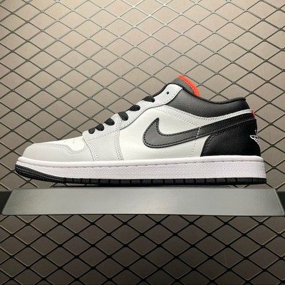 Nike Air Jordan 1 Low White Black Orange   Gr. 43   NEU & OVP