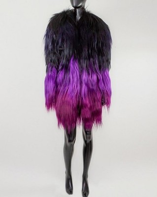 New $20,000 TOM FORD FUR COAT Size 40 IT Size Medium Large US Sz 6-12