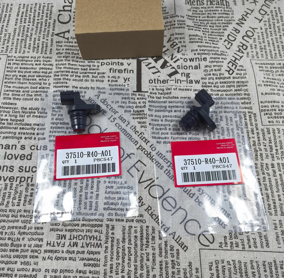 Sensor de posición del árbol de levas del motor OEM 2 PIEZAS para Acura Honda Accord 2008-15 2,4 L L4 Foto 2 de 2