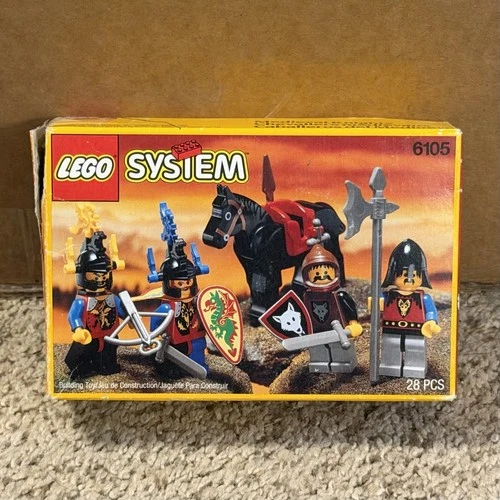 LEGO Castle Medieval Knights 6105 Box Only