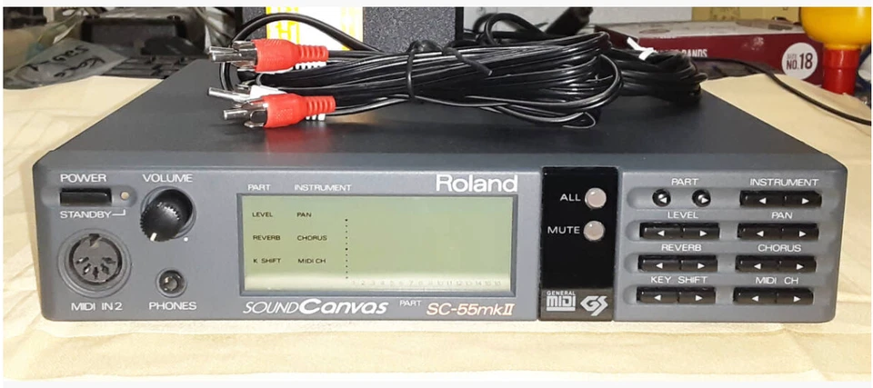 Roland Sound Canvas SC-55MK2 MIDI Sound Module Fully Working - Image 4 of 4