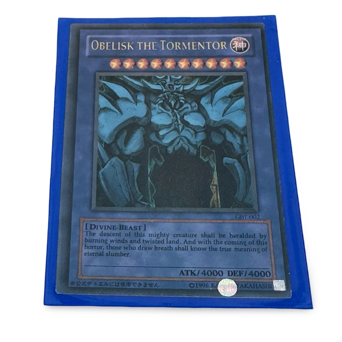 Obelisk The Tormentor Konami Yu-Gi-Oh! TCG Individual Collectible