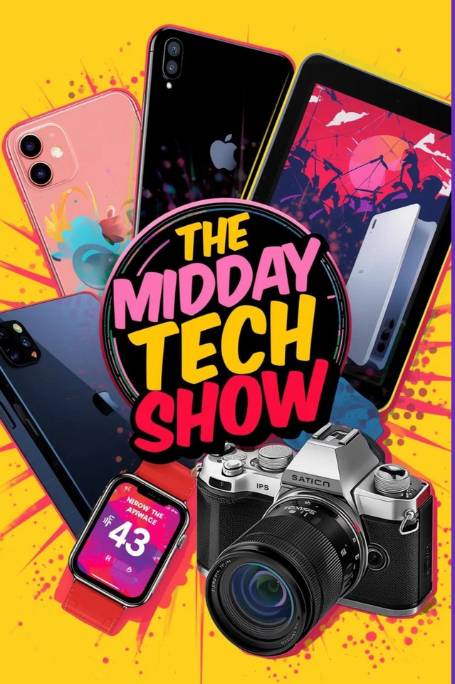 ⚡The Midday Tech Show – Live at 1PM with Hot Tech Deals!
