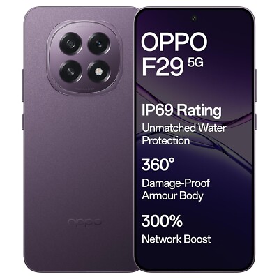 OPPO F29 5G-CPH2721-Factory Unlocked Dual SIM 8GB RAM 256GB ROM
