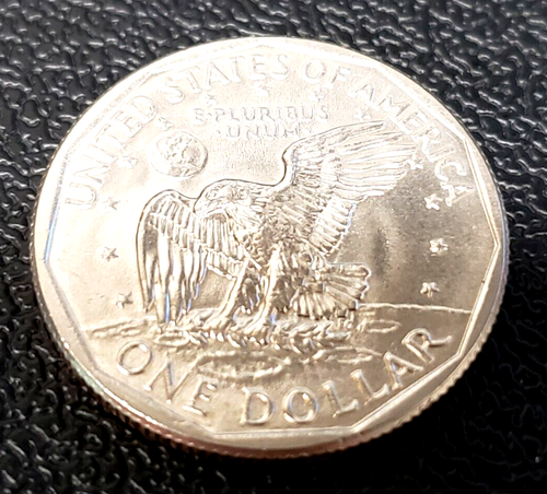USA 1979-D Susan B Anthony MONETA D'ARGENTO DA UN DOLLARO KM# 207 *venditore USA - Foto 4 di 6