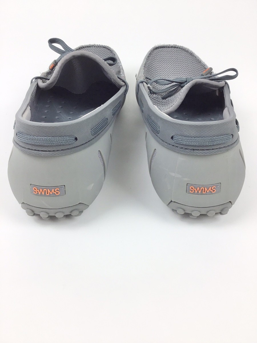 SWIMS Men Loafer Braided Lace Gray Size 8 | eBay display picture 2
