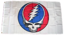 GRATEFUL DEAD 3'X5' FLAG BANNER "Full Color Both Sides" FAST SHIPPING