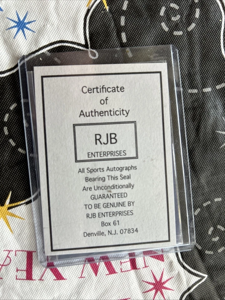 1983 Stolen Base Leaders Tim Raines Autograph - Image 2 of 2