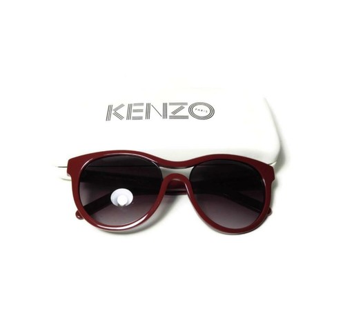 NUEVAS Gafas de sol KENZO Paris Borgoña Burdeos Degradado KZ 3215 + Estuche - Imagen 4 de 4