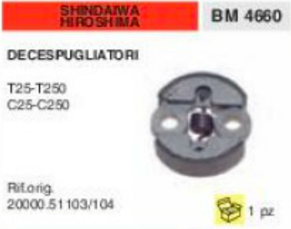 Frizione Shindaiwa T25 T250 C25 C250 Hiroshima - Ricambio Professionale