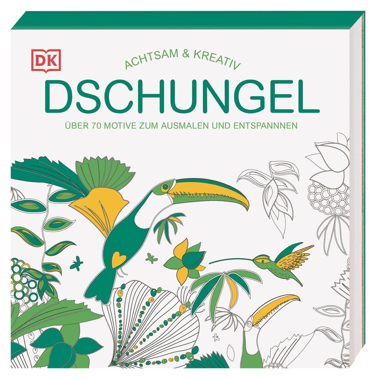 Thumbnail - Achtsam & Kreativ. Dschungel | Dk Verlag | Taschenbuch | Achtsam &