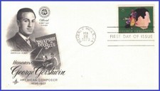 USA3 #1484 U/A ARTCRAFT FDC   George Gershwin