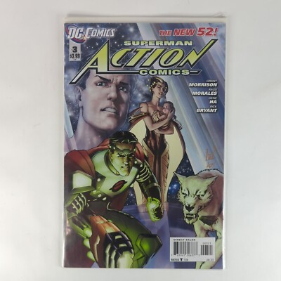 The New 52 Superman Action Comics #3 Cover 2, 2011 Series DC New w ...