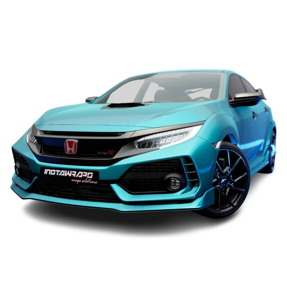 3M 2080 Scotchprint Satin Ocean Shimmer Vinyl Car Wrap Film | S327