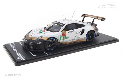 Porsche 911 RSR 24h Le Mans 2019 Bamber/Pilet/Tandy Spark 1:87 87S152