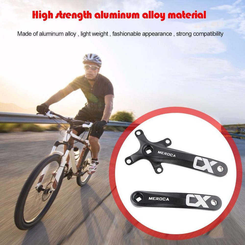 Manivelle acier chromé gauche 170 mm - Équipements vélos