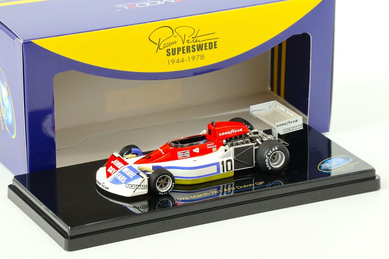 March 761 F1 miniature 1:43 TrueScale : réplique d'exception Grand Prix des Pays-Bas 1976