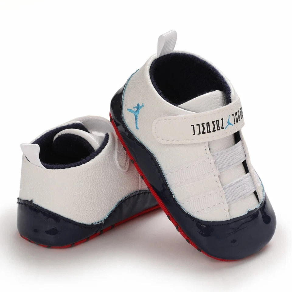 Classic Baby Boy Girl Crib Shoes Infant Sneakers Casual Shoes Newborn Baby Shoes - Image 4 of 4