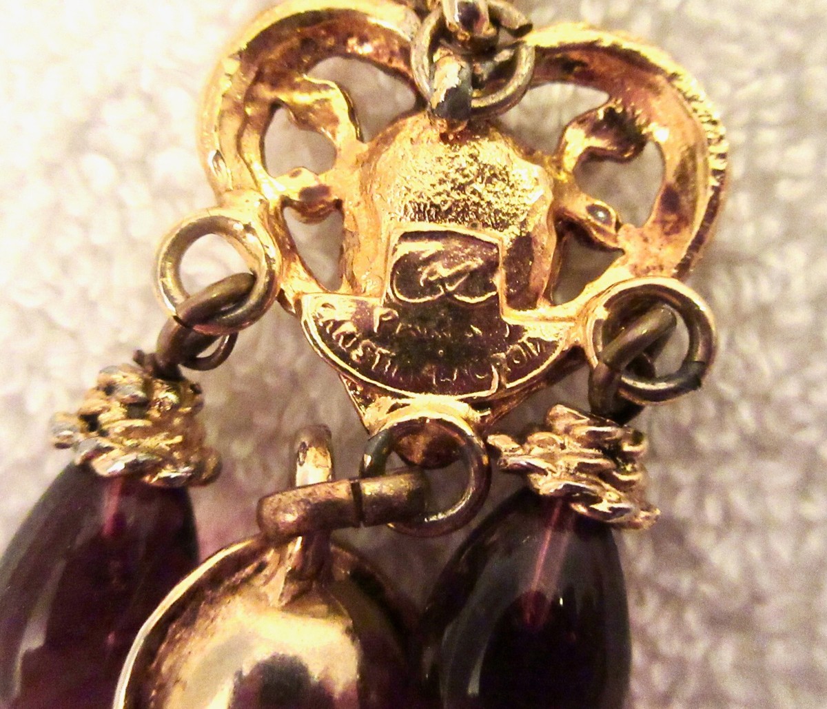 Vintage Christian Lacroix Heart Brooch /Pendant Noel 1992 Vintage Christian Lacroix Heart Brooch /Pendant Noel 1992
