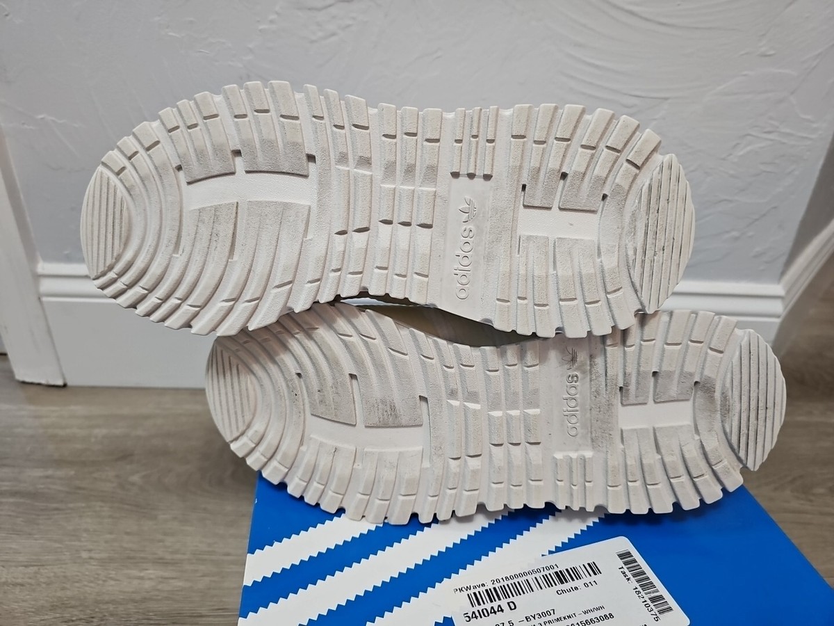 Adidas Originals F/1.3 PK Mens Size 7.5 Prime Knit White Vintage