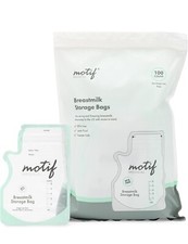 Motif Medical Breastmilk Storage Bags 100pc 6oz - Breastmilk Freezer Bag