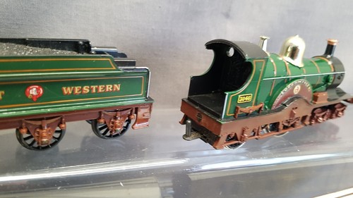 TRIANG HORNBY R354 GWR GREEN "LORD OF THE ISLES" + 3 CLERESTORY COACHES GOOD UB - 第 13/16 張圖片