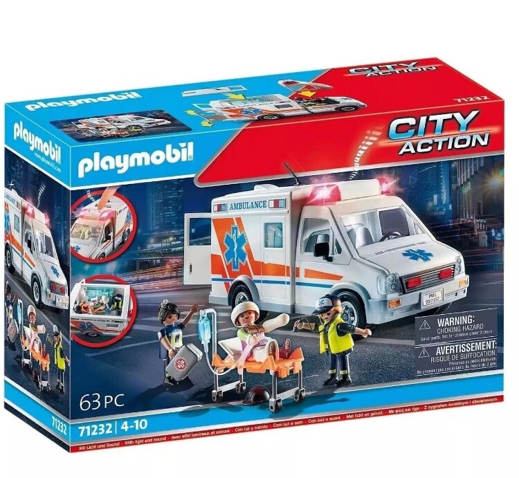 PLAYMOBIL 5681 Rescue Ambulance 4008789056818 | eBay UK