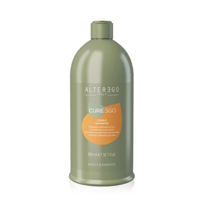 AlterEgo Curly Hair Shampoo für lockiges Haar - 950 ml, betont die Torsion