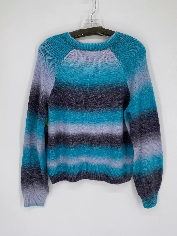 Suéter para mujer BB Dakota Steve Madden multicolor a rayas manga larga talla XL Foto 2 de 4