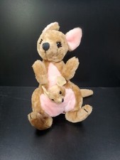 VTG Disneyland Walt Disney World Kanga  Roo Plush Winnie The Pooh Kangaroo