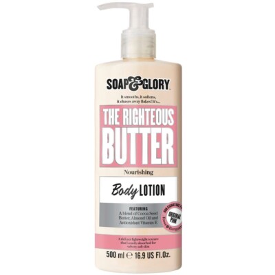 2x Soap & Glory The Righteous Butter Nourishing Body Lotion skin