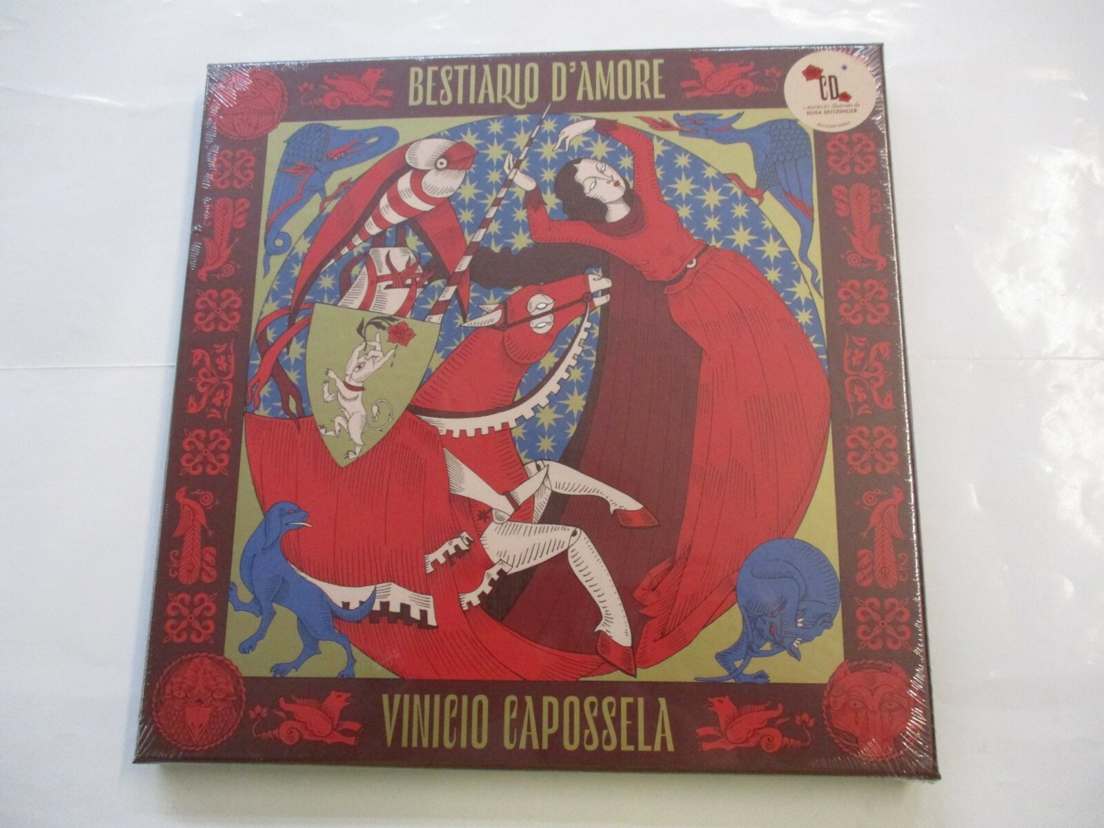 VINICIO CAPOSSELA - BESTIARIO D'AMORE - CD NEW SEALED BOXSET 2020