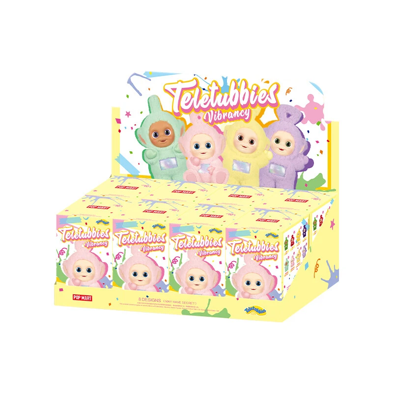 Original POPMART Teletubbies Vibrancy Series Figures 天线