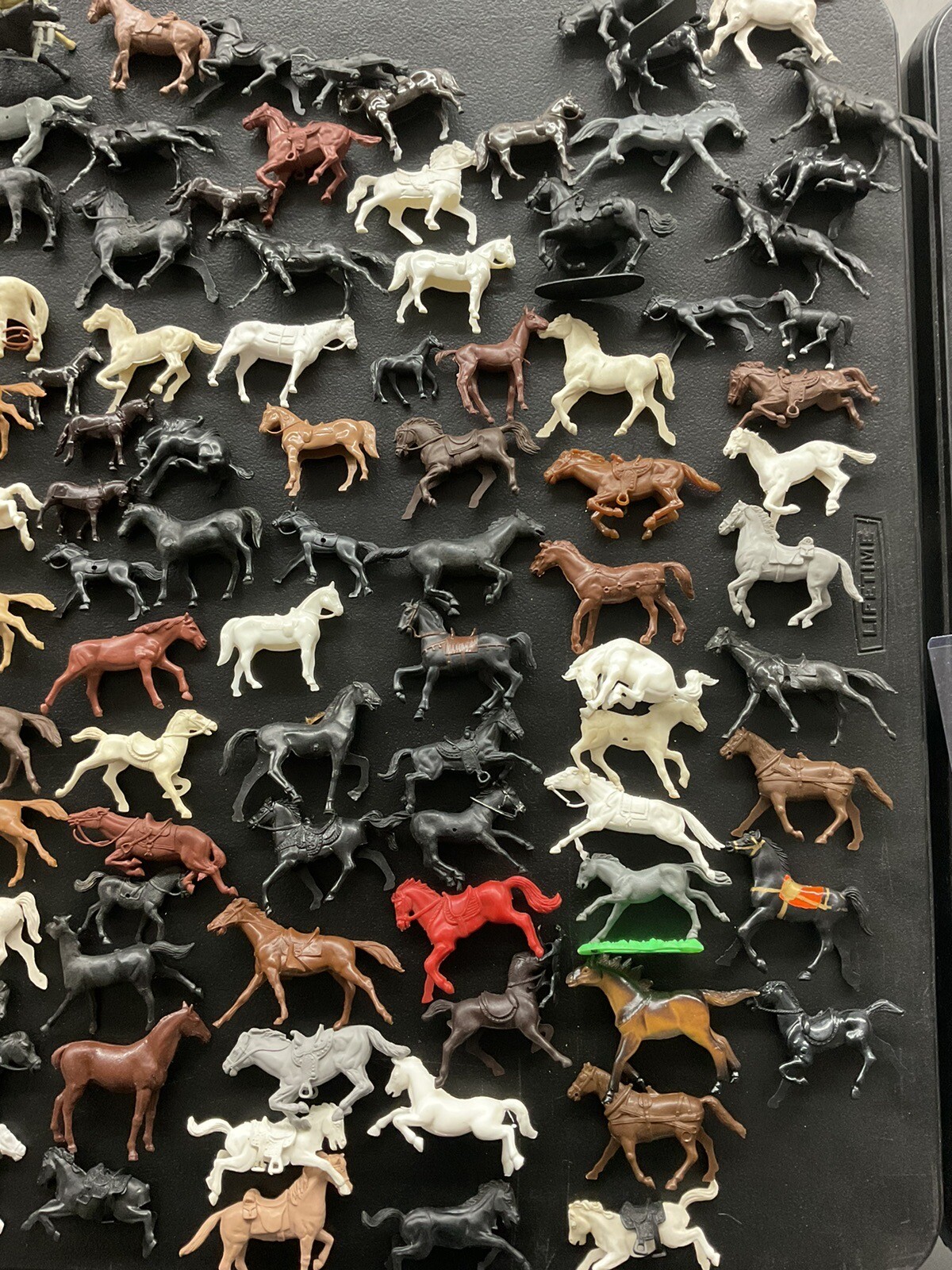 Large Lot Of 350 Vintage Marx Mpc China And More Toy Plastic Horses eBay