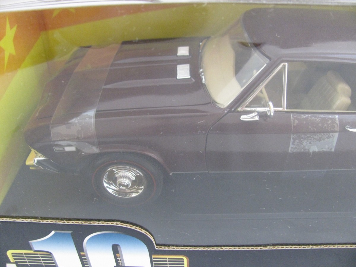 Ertl American Muscle 10 Years 1/18 Maroon 1968 Chevy