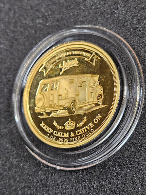 🌟 Chris Farley MATT FOLEY Chive Proof Coin 1 oz .9999 Gold The