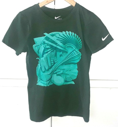 Men's Nike T-Shirt S Green/Aqua | eBay