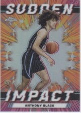 Anthony Black 2024 Topps Chrome Basketball - Sudden Impact Insert (RC) #SI-8