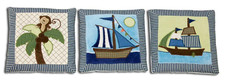 NoJo Ahoy Mate 3 Piece Wall Hanging Set
