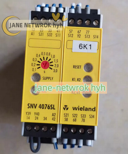 100% test SNV 4076SL-A R1.188.2020.0 24V Safety Relay via DHL or Fedex shipping - 第 1/3 張圖片