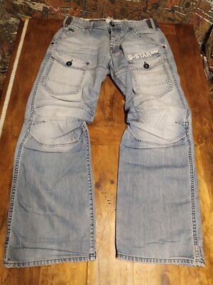 G-Star Storm Elwood Loose Post Embro W33/L32 Jeans Hose Raw E889