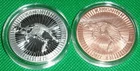 1 oz Silver & Copper Zombucks World Kangaruin