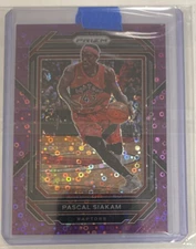 2022-23 Panini Prizm Pascal Siakam Fast Break Purple Disco #29 Raptors #d /75
